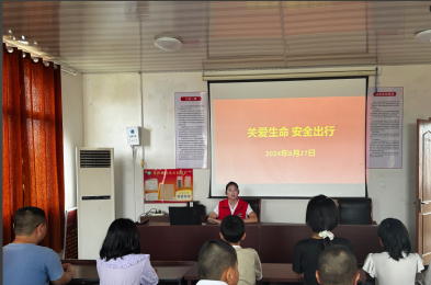​市开元公司开展安全宣传进社区活动